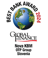 Global Finance 2024 - Best Bank (Nova KMB, Slovenia)